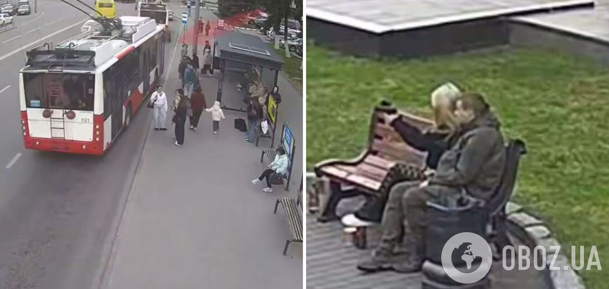 В центре Луцка девушка устроила стрельбу: пуля попала в троллейбус. Видео