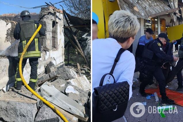 Враг в течение дня бил по Днепропетровской области: 10 пострадавших, среди них - маленькая девочка и 17-летний парень. Фото