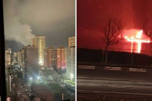 В Новороссийске дроны атаковали нефтяной терминал, а в Донецке произошел блэкаут. Фото, видео