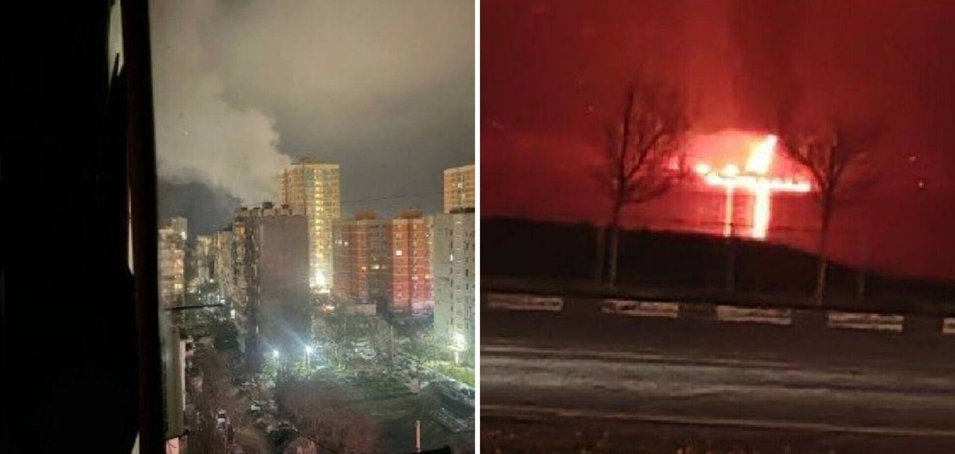 В Новороссийске дроны атаковали нефтяной терминал, а в Донецке произошел блэкаут. Фото, видео