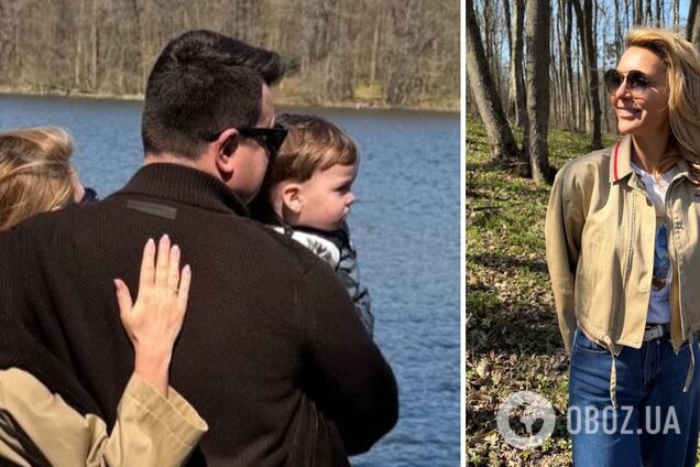 'Кто этот мужчина с ребеночком?' Марина Боржемская впервые показала своего таинственного избранника в полный рост. Романтические фото