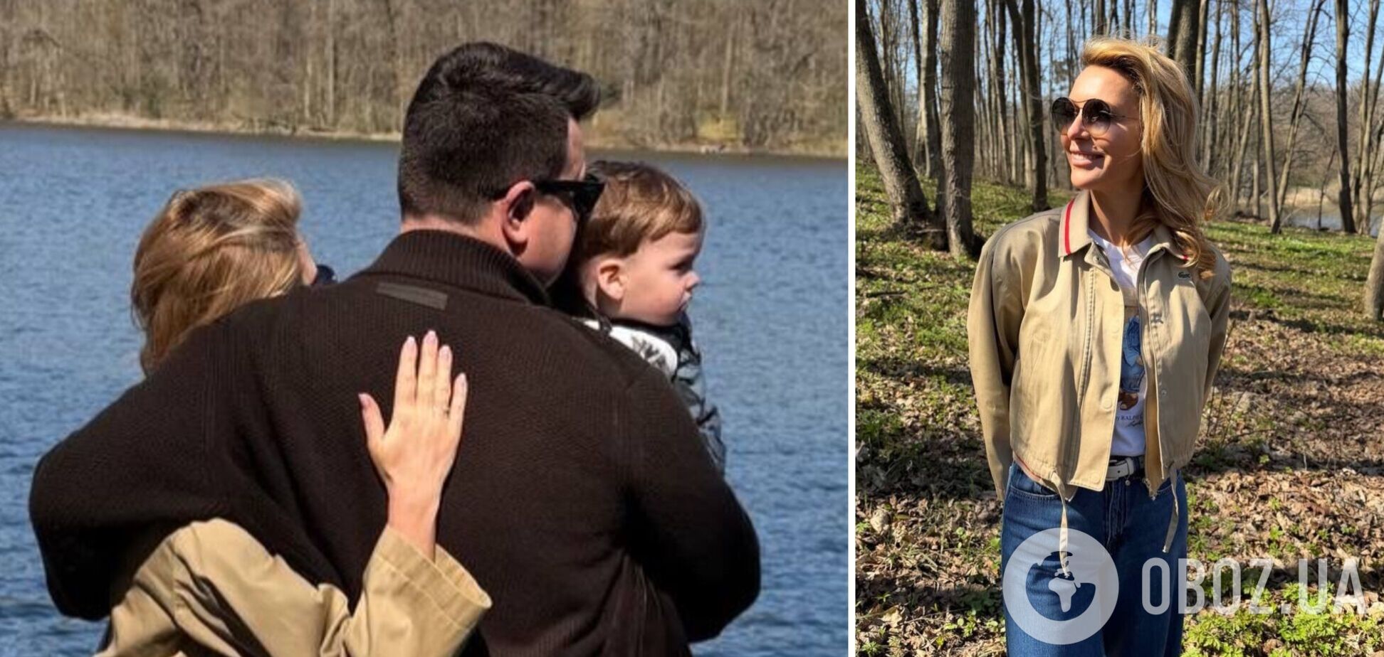 'Кто этот мужчина с ребеночком?' Марина Боржемская впервые показала своего таинственного избранника в полный рост. Романтические фото