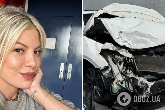 В машине было 7 детей: звезда 'Беверли-Хиллз 90210' попала в страшное ДТП