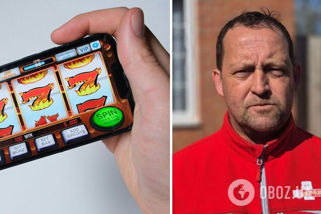 Иллюстрация - мобильное приложение с азартными играми