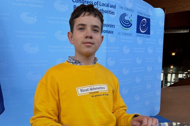 'Должны говорить правду вслух': в Совете Европы прозвучала история первого возвращенного из оккупации мальчика Ильи Матвиенко