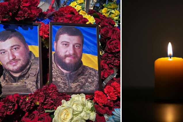 Родились и погибли в один день: на Житомирщине попрощались с двумя братьями-воинами. Фото