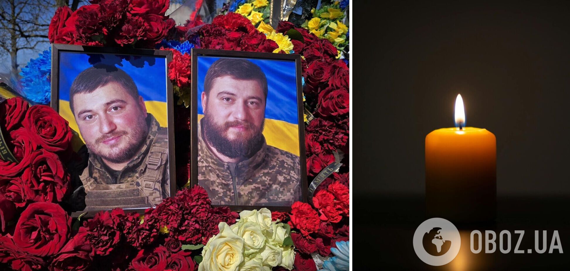 Родились и погибли в один день: на Житомирщине попрощались с двумя братьями-воинами. Фото