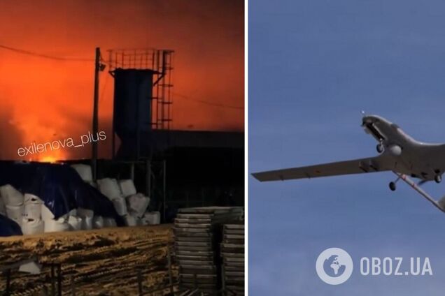 Російський порт Усть-Луга знову під атакою: кажуть про десятки дронів. Фото і відео