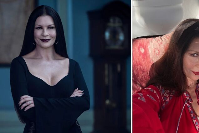 Звезда 'Уэнздей' Кэтрин Зета-Джонс отпраздновала Пасху в яркой вышиванке: фото завирусилось среди украинцев