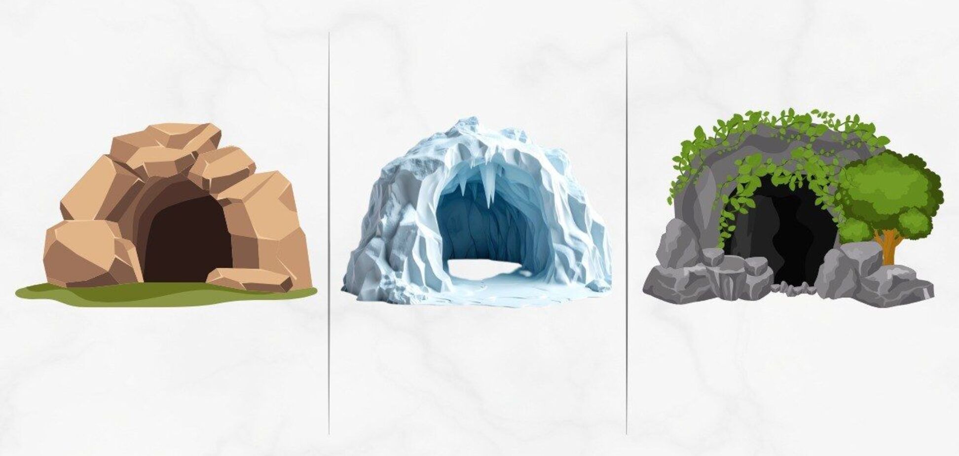 Виберіть печеру: тест покаже ваш прихований страх