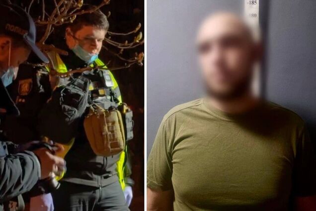 В Киеве мужчина на детской площадке убил прохожего, а затем ранил еще одного. Подробности, фото и видео