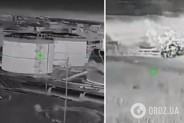 Отправили 'огненную писанку': 'Мадьяр' рассказал об операции по поражению нефтетерминала в Феодосии и других целей врага. Видео