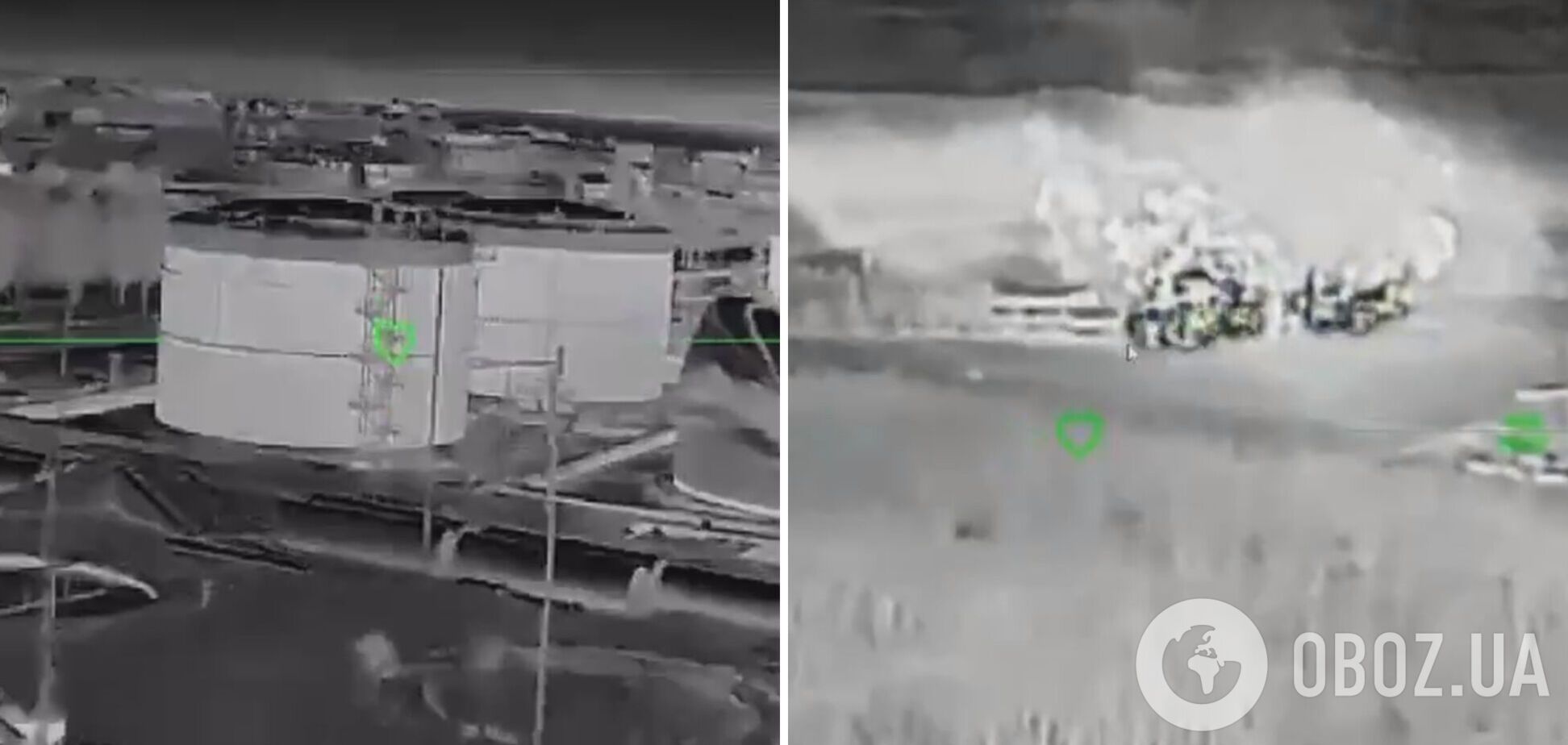 Отправили 'огненную писанку': 'Мадьяр' рассказал об операции по поражению нефтетерминала в Феодосии и других целей врага. Видео