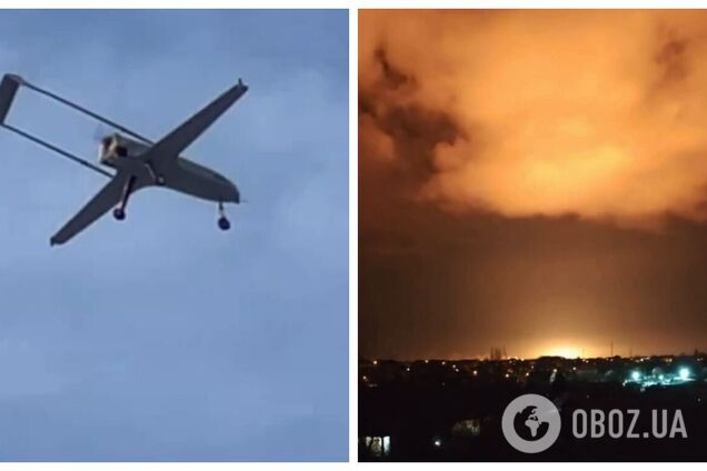 Зарево было видно издалека: в Луганской области атакованы базы ремонта и обслуживания техники оккупантов. Видео