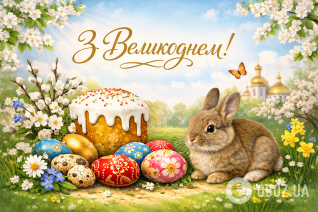 Христос Воскрес! Гарні привітання з Великоднем українською мовою