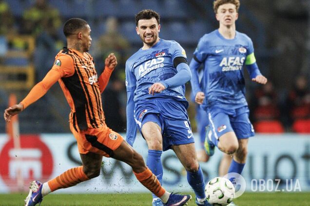 'Шахтар' розгромив АЗ у чвертьфіналі Ліги конференцій. Відео