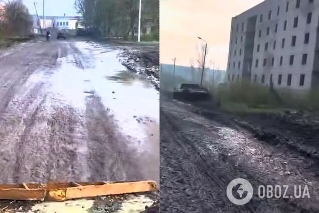 Пустые улицы, разбитый бетон: Часов Яр превратился в город-призрак. Видео