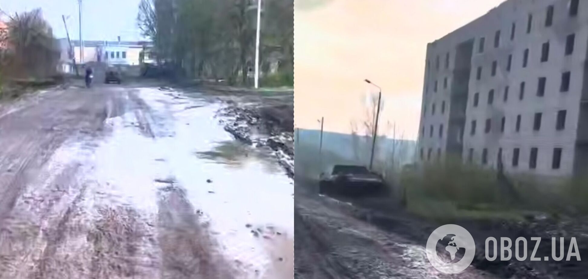 Пустые улицы, разбитый бетон: Часов Яр превратился в город-призрак. Видео