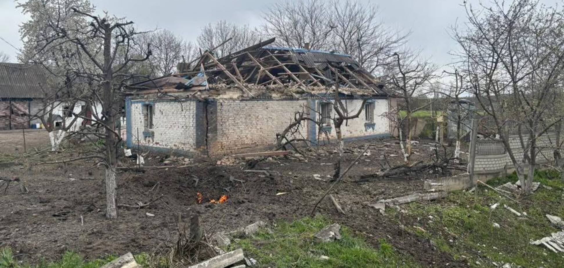На Вінниччині внаслідок російської атаки зруйновано будинок: постраждала жінка. Фото