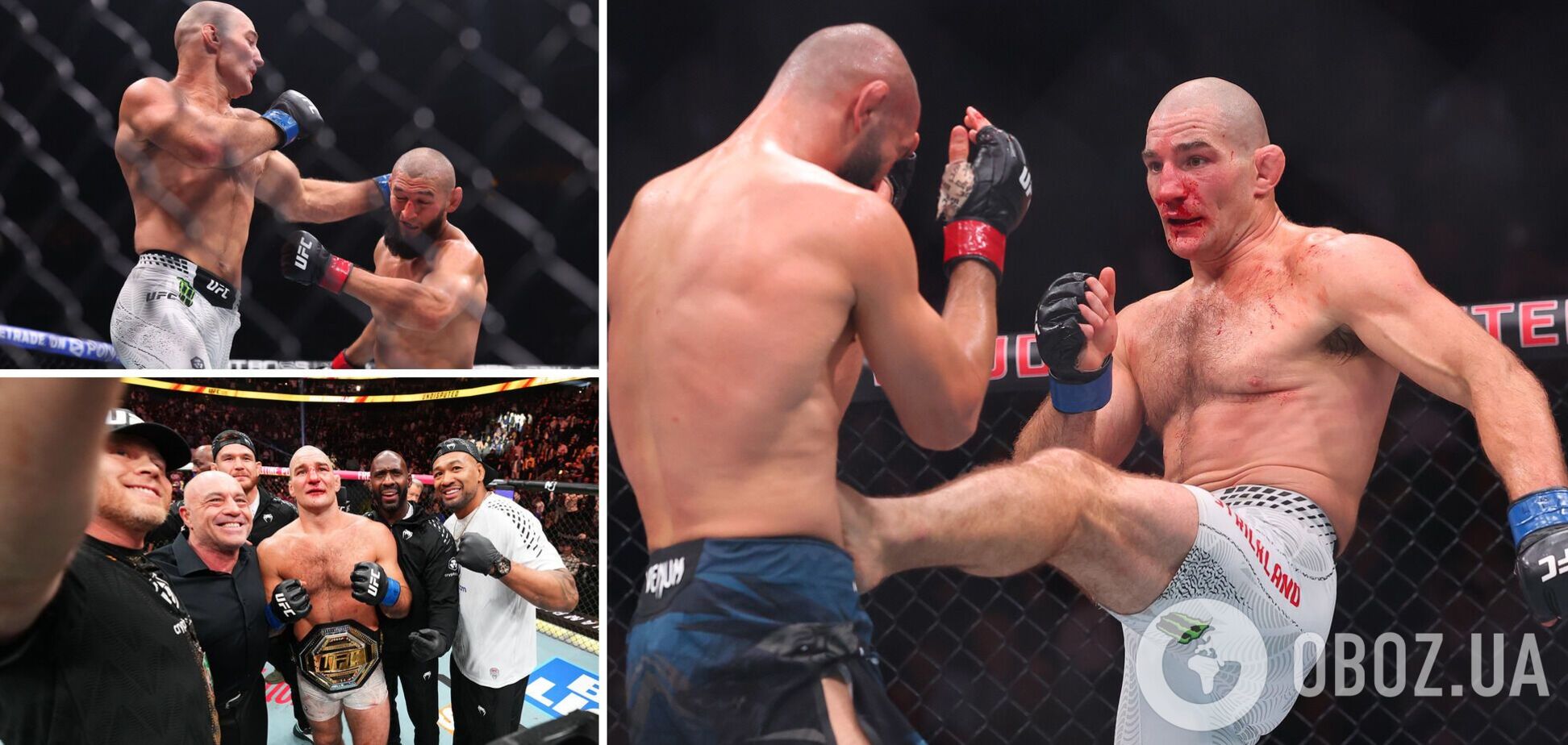 Непобедимого российского чемпиона сенсационно избили в титульном бою UFC. Видео