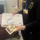 Киянка намагалася вивезти до Німеччини листівки із Гітлером 1930-х років. Фото