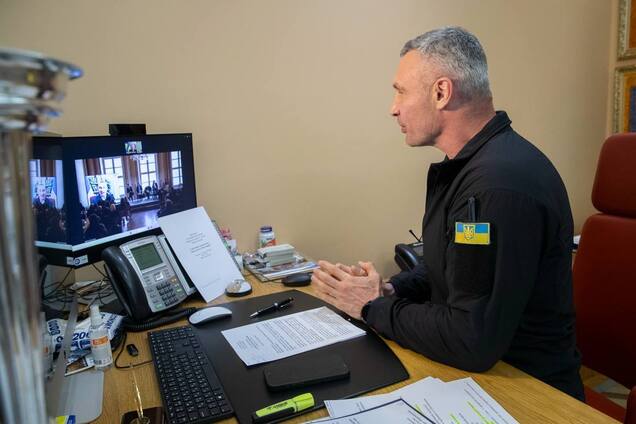 Питання безпеки виходить на перший план: Кличко виступив онлайн на саміті Пакту вільних міст