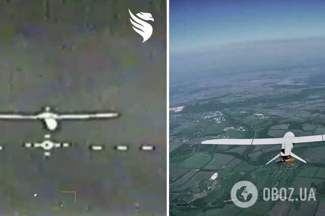 На Донеччині прикордонники знищили ворожий розвіддрон 'Мерлін-ВР' вартістю понад $300 000. Відео