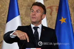'Демонстрирует все лицемерие, с которым РФ вела переговоры': Макрон отреагировал на двухдневный обстрел Украины