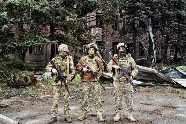 Военнослужащие ВСУ