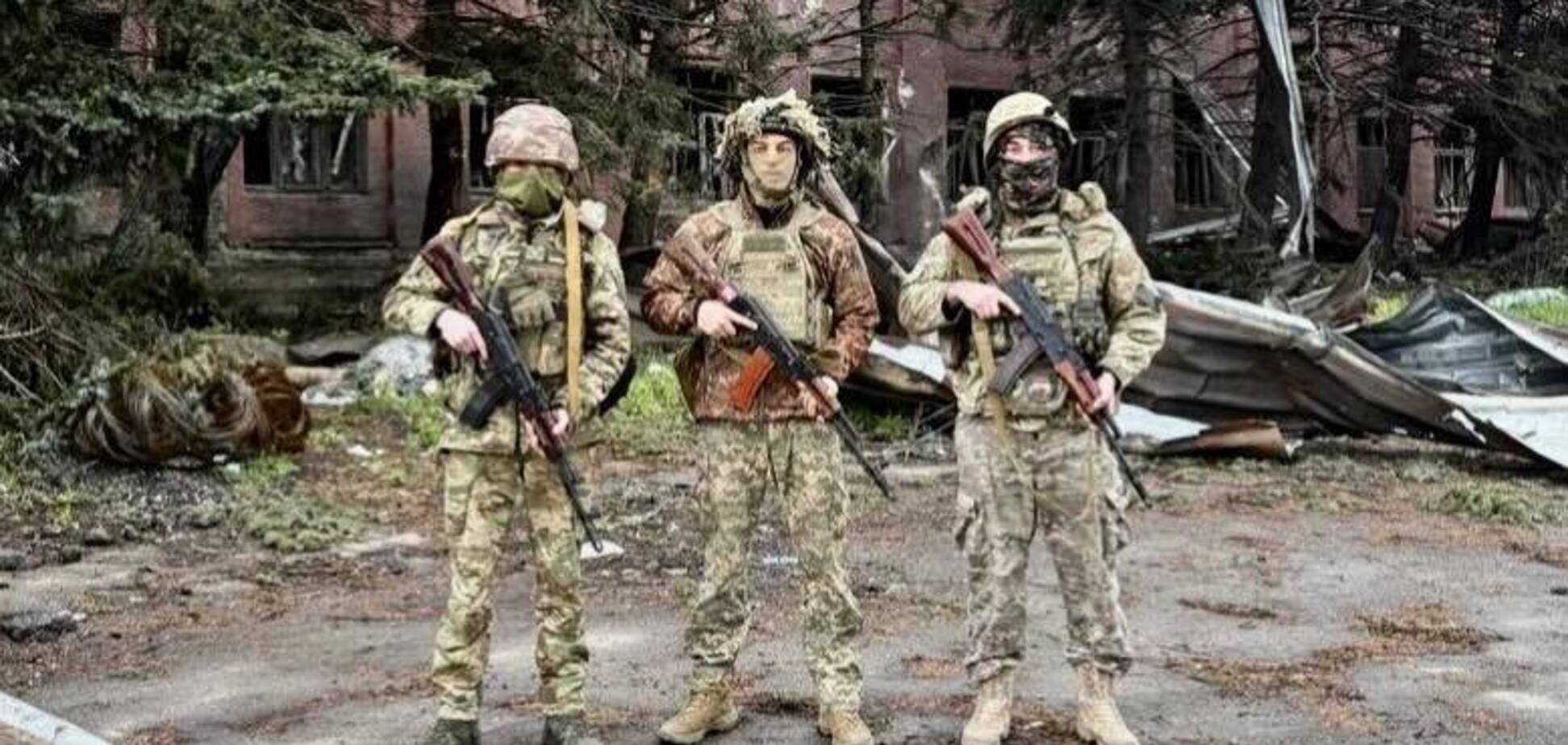 Военнослужащие ВСУ