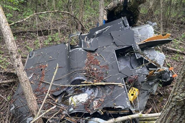 На Чернігівщині знешкодили бойову частину ворожого безпілотника. Фото