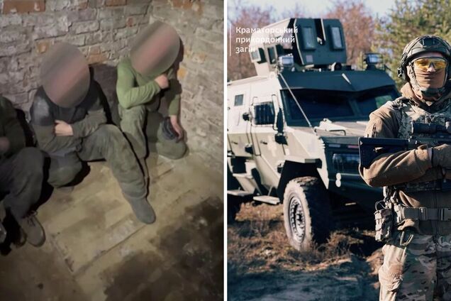 Поблизу Вовчанська прикордонники 'Форпосту' взяли в полон трьох російських окупантів. Відео