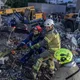 'Люди просто жили свою жизнь': спасатели показали трагическое фото разрушенного подъезда в Киеве