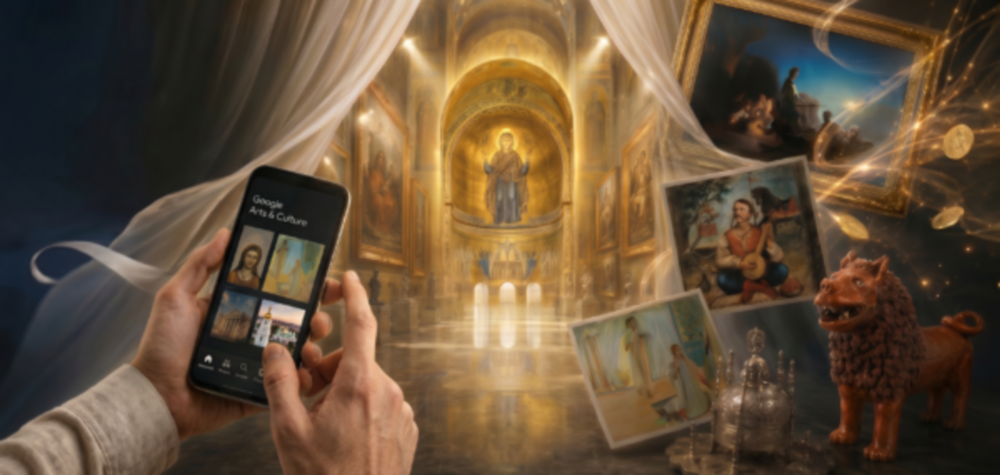 Музей в кармане: как Google Arts & Culture прокладывает дорогу украинской культуре к каждому