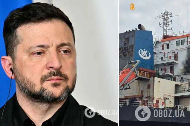 'Россияне не могли не знать, какое судно в море': Зеленский рассказал о последствиях новой атаки РФ на Украину