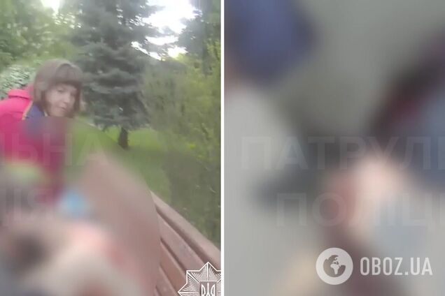 Порезал двух прохожих и бежал по улице с ножом: в Житомире патрульные задержали нападавшего, который находился в СВЧ