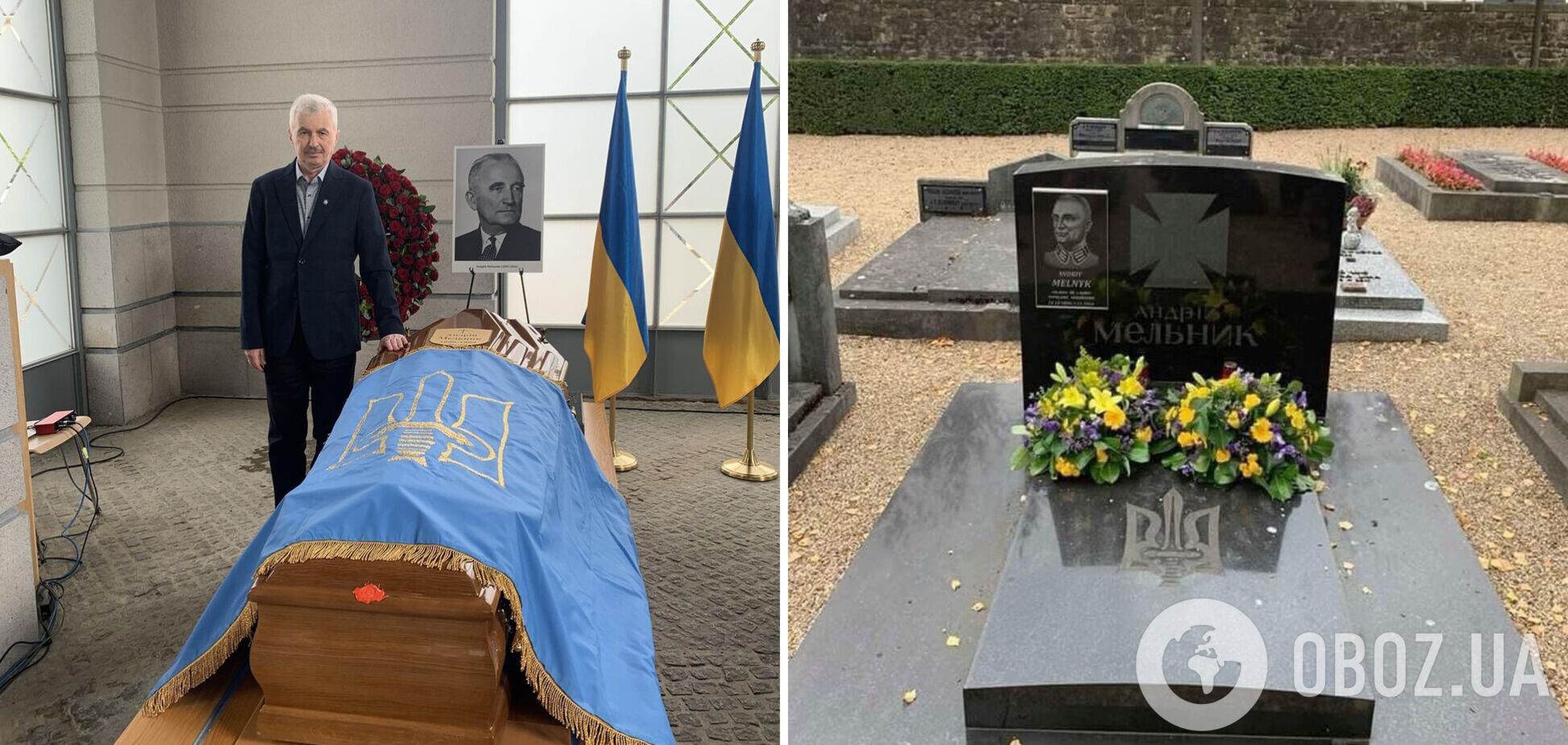 Останки лидера ОУН Андрея Мельника и его жены перезахоронят в Украине. Фото