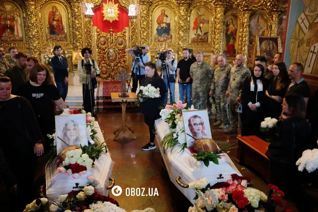 Їх вбила Росія: у Києві попрощалися із двома сестрами, які загинули внаслідок удару ракетою 14 травня. Фото і відео