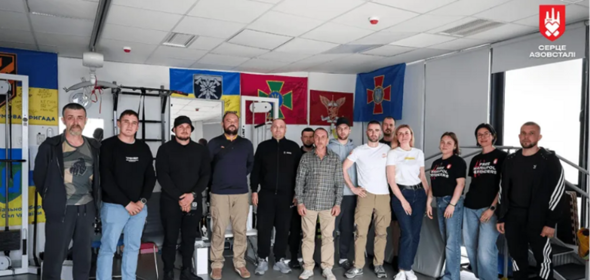 Защитник Мариуполя Сергей Яровой провел тренинг по посттравматическому росту для военных на реабилитации