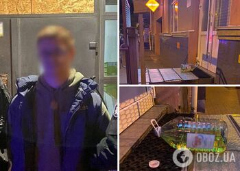 Намагався підпалити відділення банку, виконуючи завдання 'співробітника СБУ': у Києві затримали зловмисника. Фото