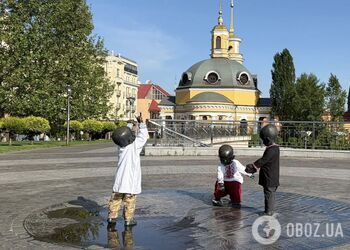 Малышей-основателей Киева переодели в вышиванки разных регионов. Подробности и фото