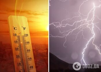 Грози та літня спека: прогноз погоди по Київщині на 22 травня