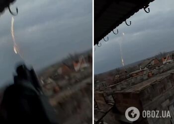 'Впервые такое видел': оккупанты используют дроны-'драконы' над Константиновкой. Видео