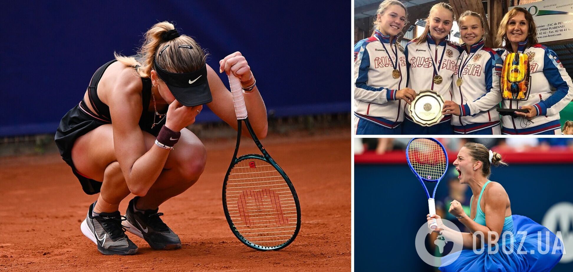 Російська тенісистка-чемпіонка перед грою з українкою на Roland Garros відмовилася виступати за Росію і отримала паспорт Іспанії