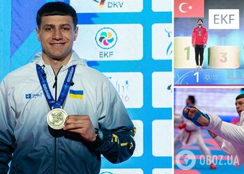 'Потрібно пожаліти українських спортсменів'. Вчинок нашого віцечемпіона світу на ЧЄ з карате викликав істерику в Росії
