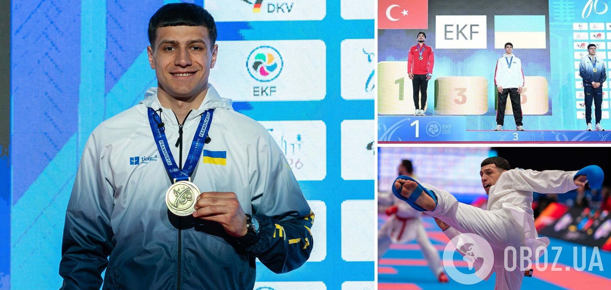 'Нужно пожалеть украинских спортсменов'. Поступок нашего вице-чемпиона мира на ЧЕ по карате вызвал истерику в России