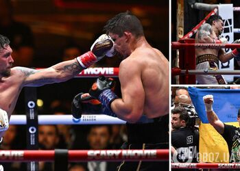 Усик нокаутом переміг Верховена в чемпіонському бою. Відео