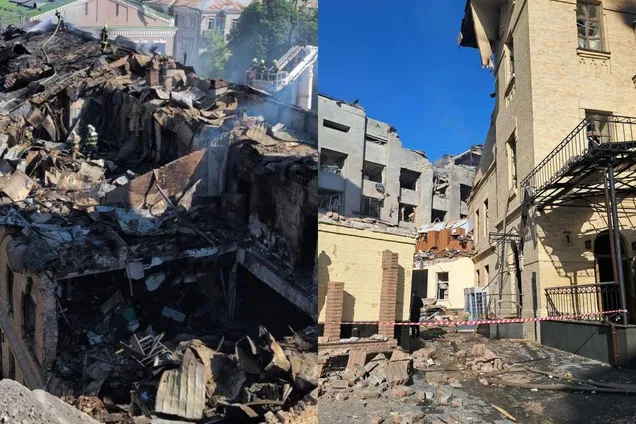 В Києві внаслідок удару РФ знищено Національний музей 'Чорнобиль'. Фото та відео