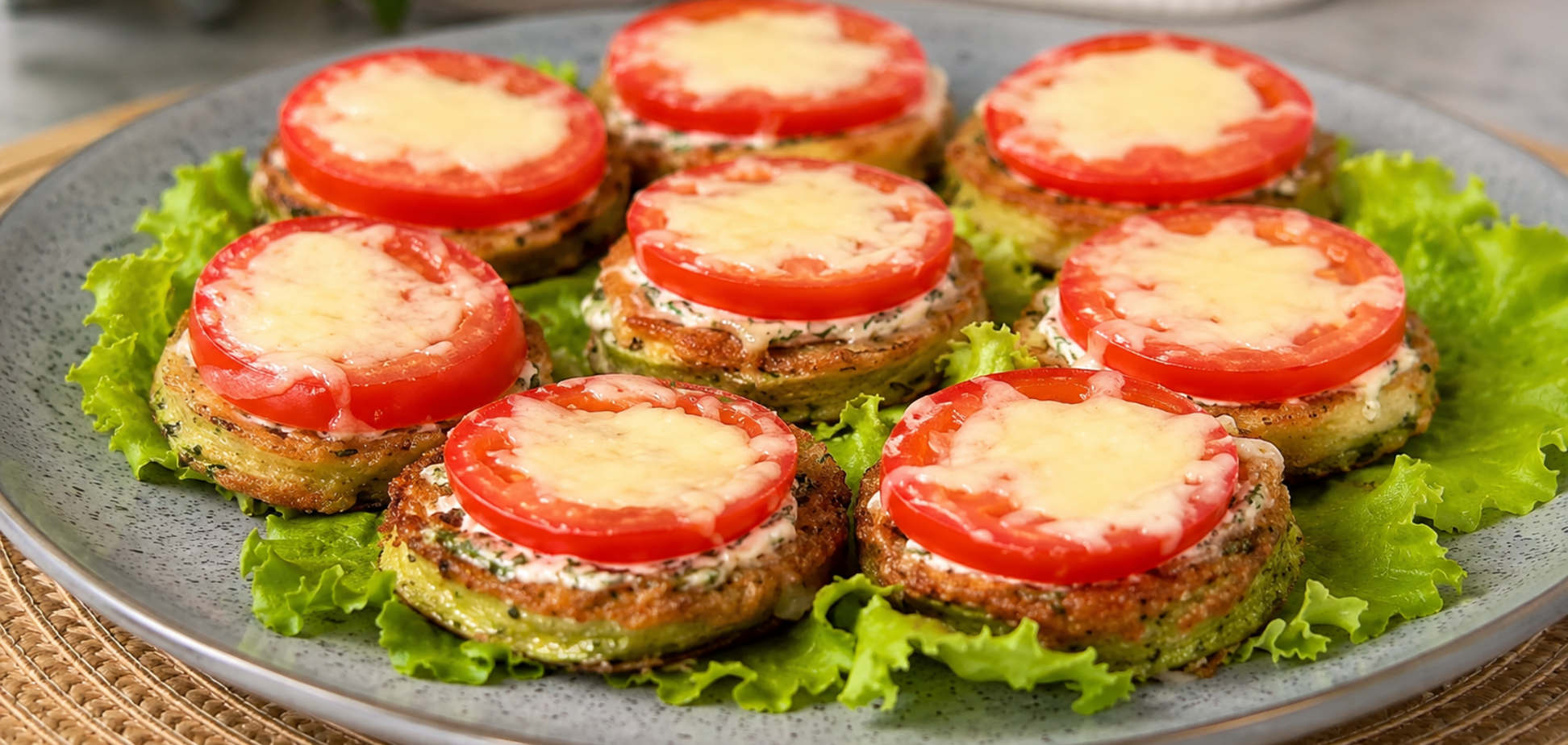 Самые вкусные жареные кабачки: добавьте соус, помидор и сыр