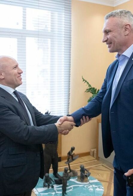 Кличко зустрівся з виконавчим директором Асоціації німецьких міст та міністром у справах Європи Федеральної землі Гессен